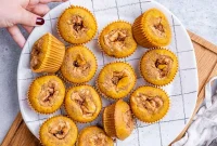 Spiced Pumpkin Cream Cheese Swirl Muffins