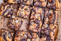 Decadent Pumpkin Brownies