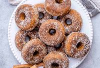 Autumn Pumpkin Doughnuts