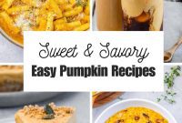 16 Pumpkin Delights Sweet and Savory