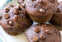 Sneaky Greens Chocolate Muffins