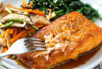 Sweet & Sticky Asian Glazed Salmon