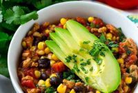 Effortless Slow Cooker Southwest Turkey Chili
