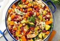 Hearty Tuscan Chicken and White Bean Soup