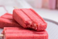 Strawberry Bliss Vegan Pops