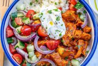 Spiced Moroccan Chicken Couscous Bowl