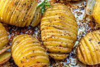 Golden Accordion Potatoes