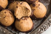 Guilt-Free No-Bake Buckeye Bites