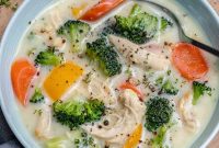 Velvety Chicken and Broccoli Potage