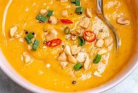 Golden Sweet Potato Carrot Soup