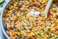 Easy Creamy Mexican Street Corn Salad