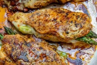 Gourmet Asparagus Stuffed Chicken