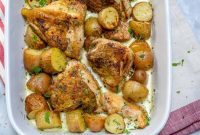 Creamy Chicken and Potato Gratin