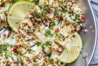 Chargrilled Cauliflower Steaks with Fresh Chimichurri