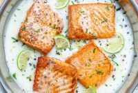 Luscious Coconut Lime Salmon