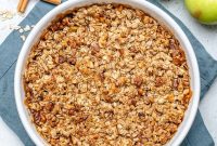 Effortless Apple Oat Crumble
