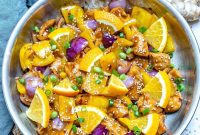Speedy Zesty Orange Chicken Stir Fry