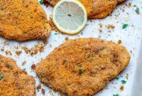 Golden Baked Chicken Cutlets