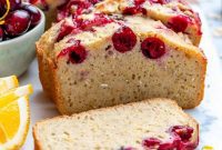 Zesty Cranberry Orange Loaf