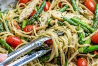 Spring Chicken Asparagus Pasta