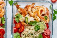 Savory Garlic Shrimp Meal Prep