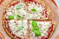 Crispy Cauliflower Pizza Crust