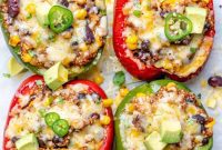 Vibrant Veggie Stuffed Peppers