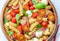 Vibrant Caprese Pasta
