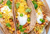 Kickin’ Buffalo Chicken Tacos