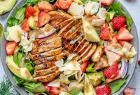 Vibrant Strawberry Chicken Salad