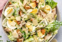 Guilt-Free Chicken Caesar Salad