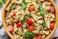 Lush Pesto Chicken Pasta Delight