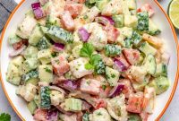 Zesty Shrimp Avocado Salad