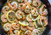 Zesty Garlic Prawns