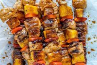 Sweet and Savory Pineapple Chicken Skewers