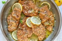 Golden Lemon Butter Chicken Francese
