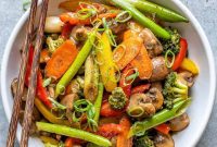 Vibrant Sweet and Sour Vegetable Stir-Fry