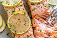 Zesty Lemon Garlic Salmon