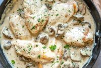 Velvety Mushroom Chicken Dinner
