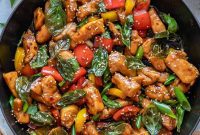 Spicy Thai Basil Chicken Stir-Fry
