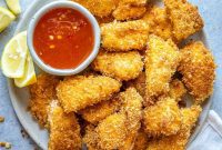 Crispy Air Fryer Chicken Nuggets