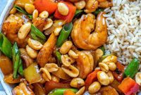 Fiery Kung Pao Shrimp