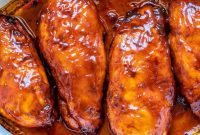 Glazed BBQ Chicken Breast
