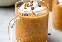 Effortless Pumpkin Pie Overnight Oats