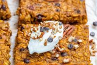 Spiced Pumpkin Chocolate Chip Breakfast Bake