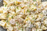 Simple Zesty Mustard Potato Salad