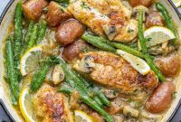 Homestyle Chicken with Green Beans and Potatoes