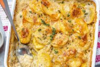 Effortless Cheesy Potato Gratin