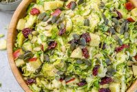 Elevated Shaved Brussels Salad