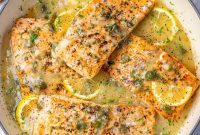 Zesty Salmon Piccata
